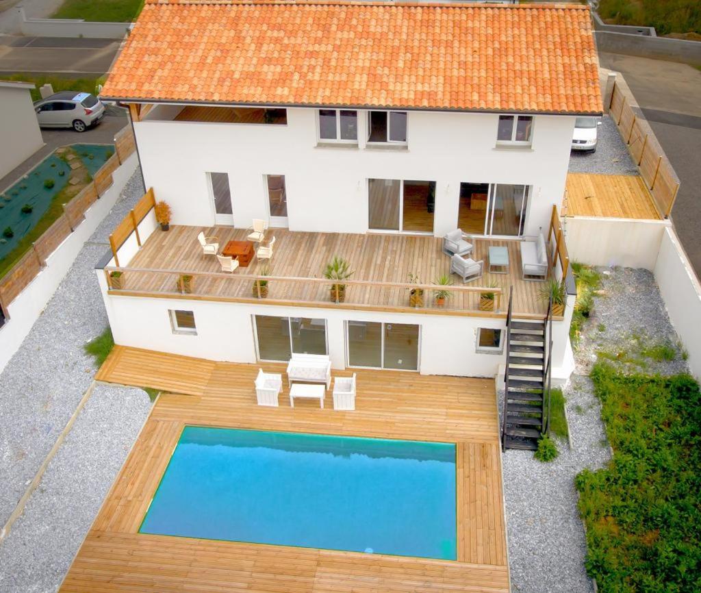 Maison Au Calme Avec Piscine Riviere-Saas-et-Gourby Esterno foto